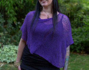 Plus Size Sheer Tops, Womens Sweaters and Tops, Mesh Sheer Top, Women's Sweater Tops, Plus Size Poncho, Poncho Top Plus Size, Sheer Cover Up