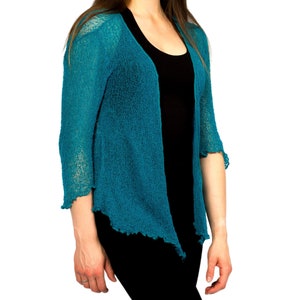 Light Knit Cardigan, Boho Cardigan, Sweater Wrap, Plus Size Sheer Cardigan, Resort Wear Coverup, Vacation, Gift Women, Gift for Mom