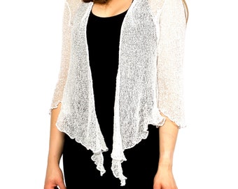 トップス muguet lace sheer cardigan white lace sheer cardigan