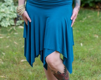 Gypsy Skirt, Fairy Skirt, Tie Die Fairy Skirt, Pixie Skirt, Boho Skirt, Best Skirt for Plus Size, Flowy Plus Size Skirt, Festival Skirt