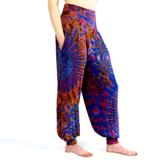 Tie Dye Elephant High Waisted Yoga Pants Soft Leggings for Women