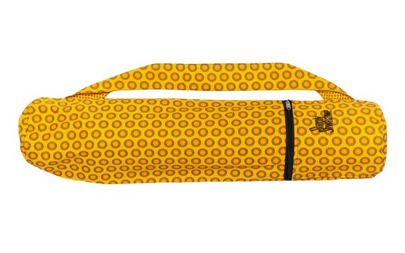Yellow Yoga Mat Bag Yoga Mat Bag Handmade Yoga Mat Bag Etsy