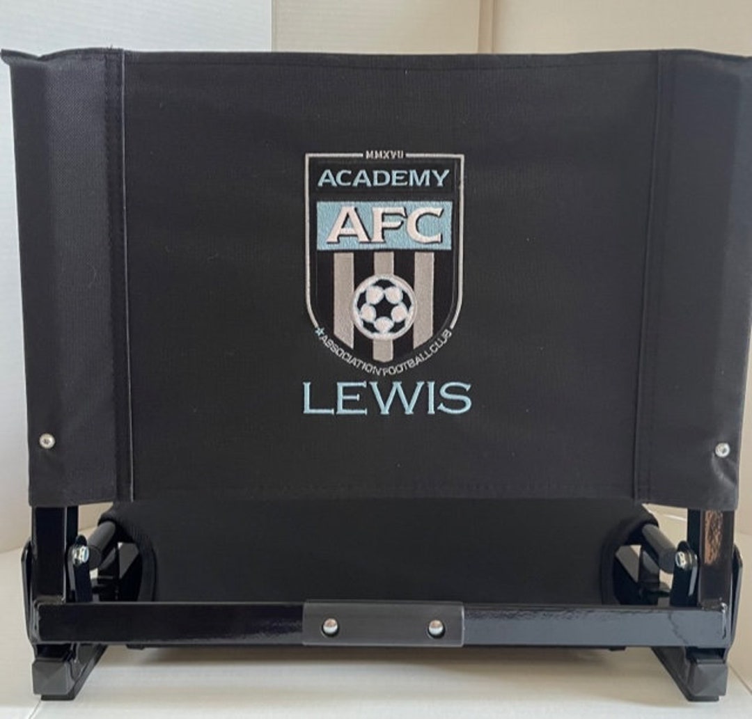 AFC Academy Monogrammed Stadium Seat, Monogrammed Stadium Chair