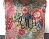 Monogrammed Pack Basket, Monogrammed Market Basket, Monogrammed Tote, Monogrammed Bag, Personalized Tote, Personalized Market Basket
