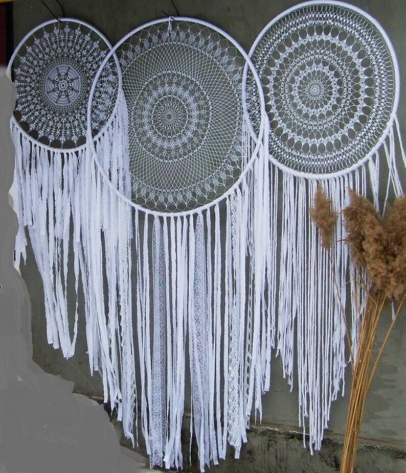 Giant Dream Catcher Wall Hanging LARGE DREAM CATCHER Etsy