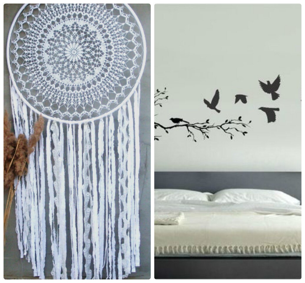 DREAM CATCHER WALL Hanging Large Dream Catcher Wall Hanging | Etsy