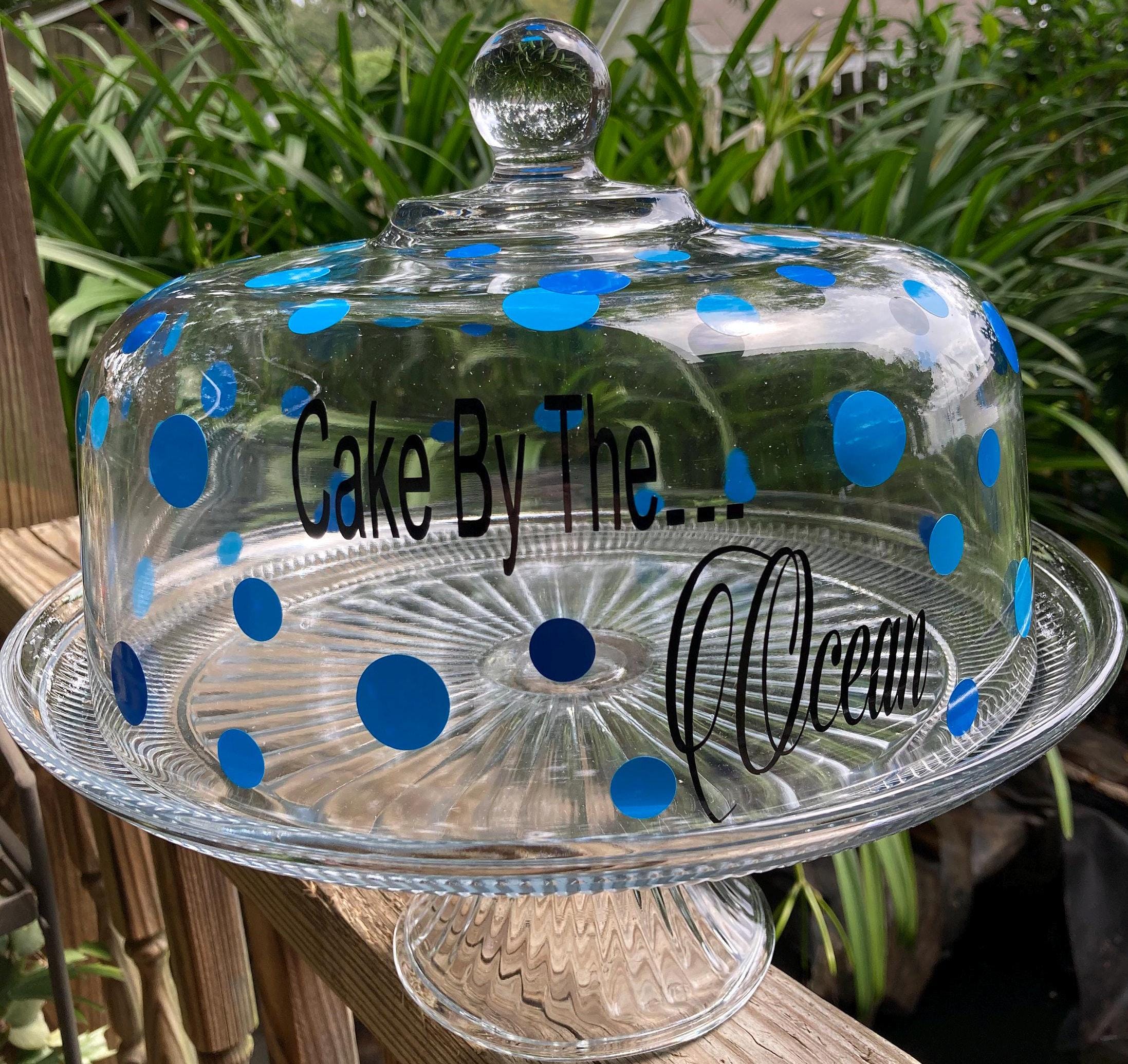 Mosser Glass Large Cake Dome Glass Mosser Glass Cake Glass Dome