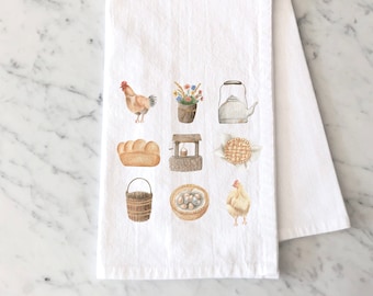 Coffee Lovers Kitchen Towel Gift - 100% Cotton Flour Sack Towel - Funn –  Running Frog Studio