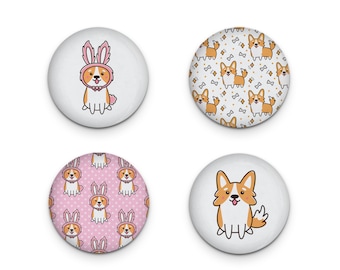 Buttons, Pins & Magnets 