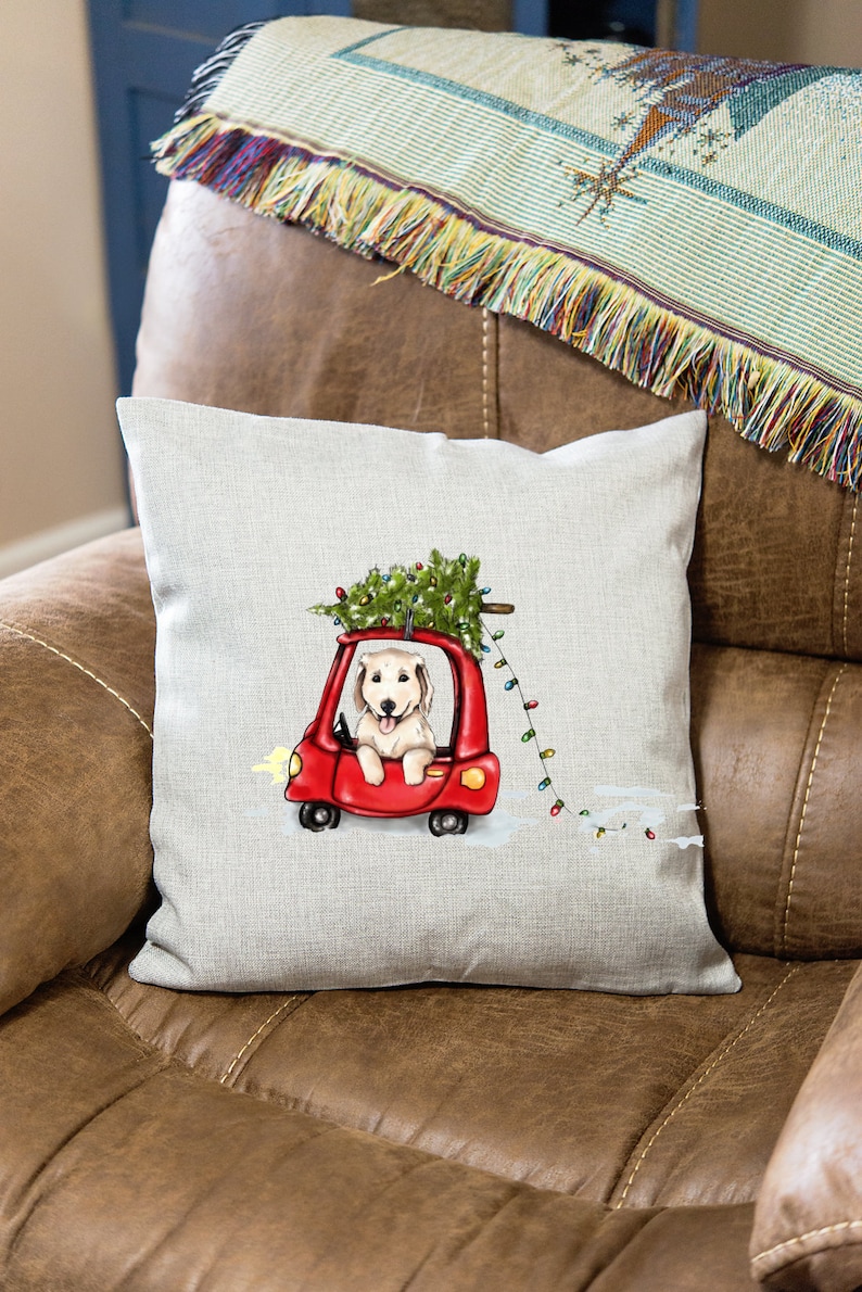Christmas Retriever Puppy Duvet Cover Set GFTONL6536