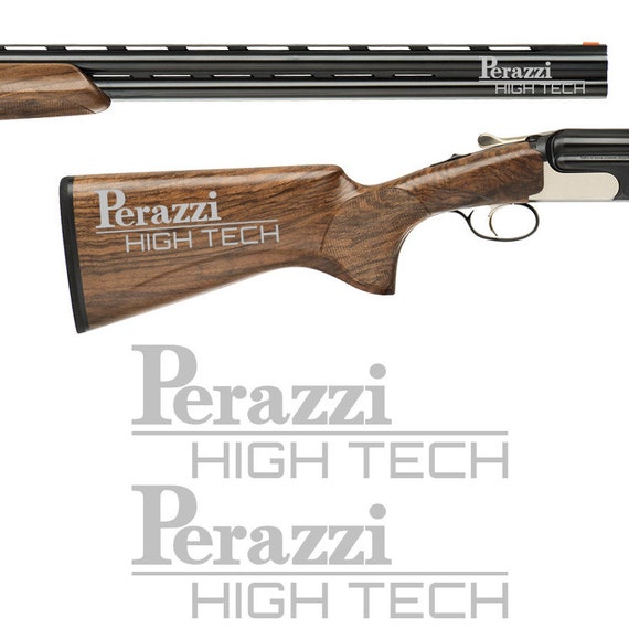 2x Perazzi HIGH TECH ビニール デカール ステッカー (ショットガン