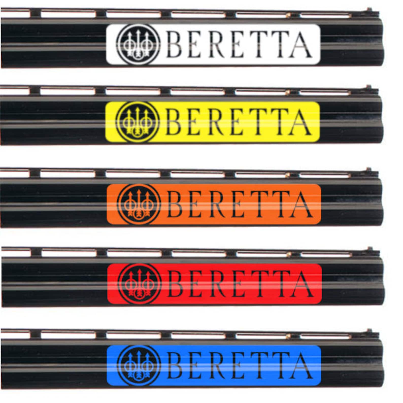 2x Beretta Vinyl Decal Sticker for Shotgun Gun Case Gun Safe Etsy
