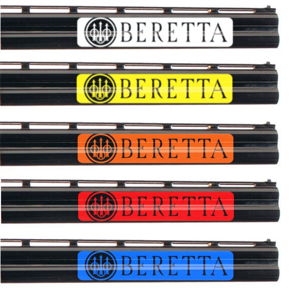 2x Beretta Vinyl Decal Sticker for Shotgun Gun Case Gun Safe Etsy