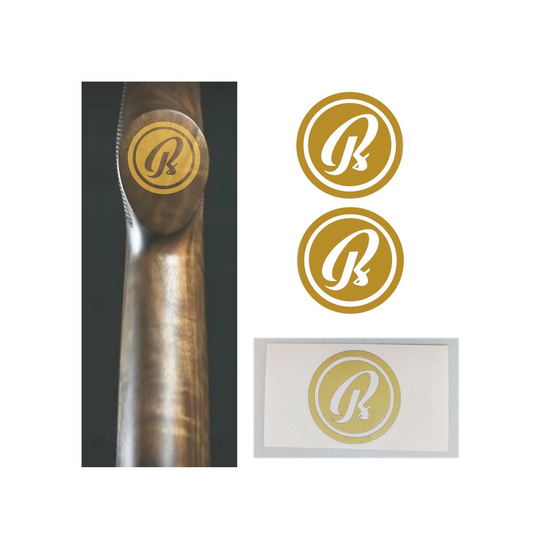 2x BAIKAL Vinyl Decal Sticker for Shotgun Stock Etsy