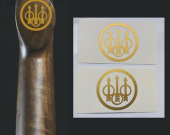 2x BERETTA  Vinyl Decal Sticker for shotgun stock