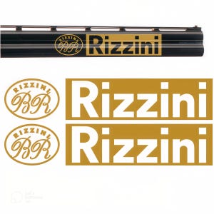 2x Rizzini Vinyl Decal Sticker for Shotgun Gun Case Gun Safe Car Window Tablet PC Wall iPhone Laptop Notebook iPad Macbook etc.
