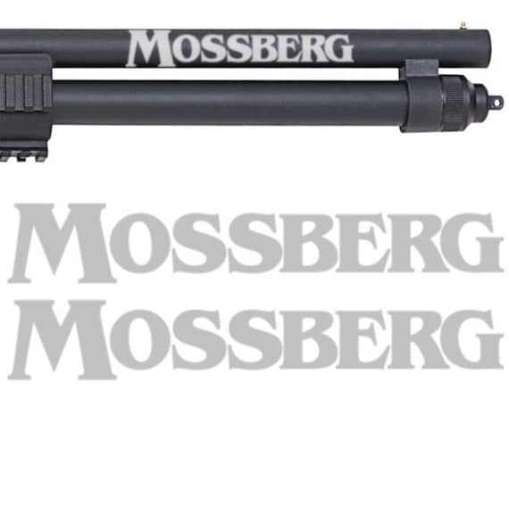 2x Mossberg Vinyl Decal Sticker for Shotgun Gun Case Gun Safe Car
