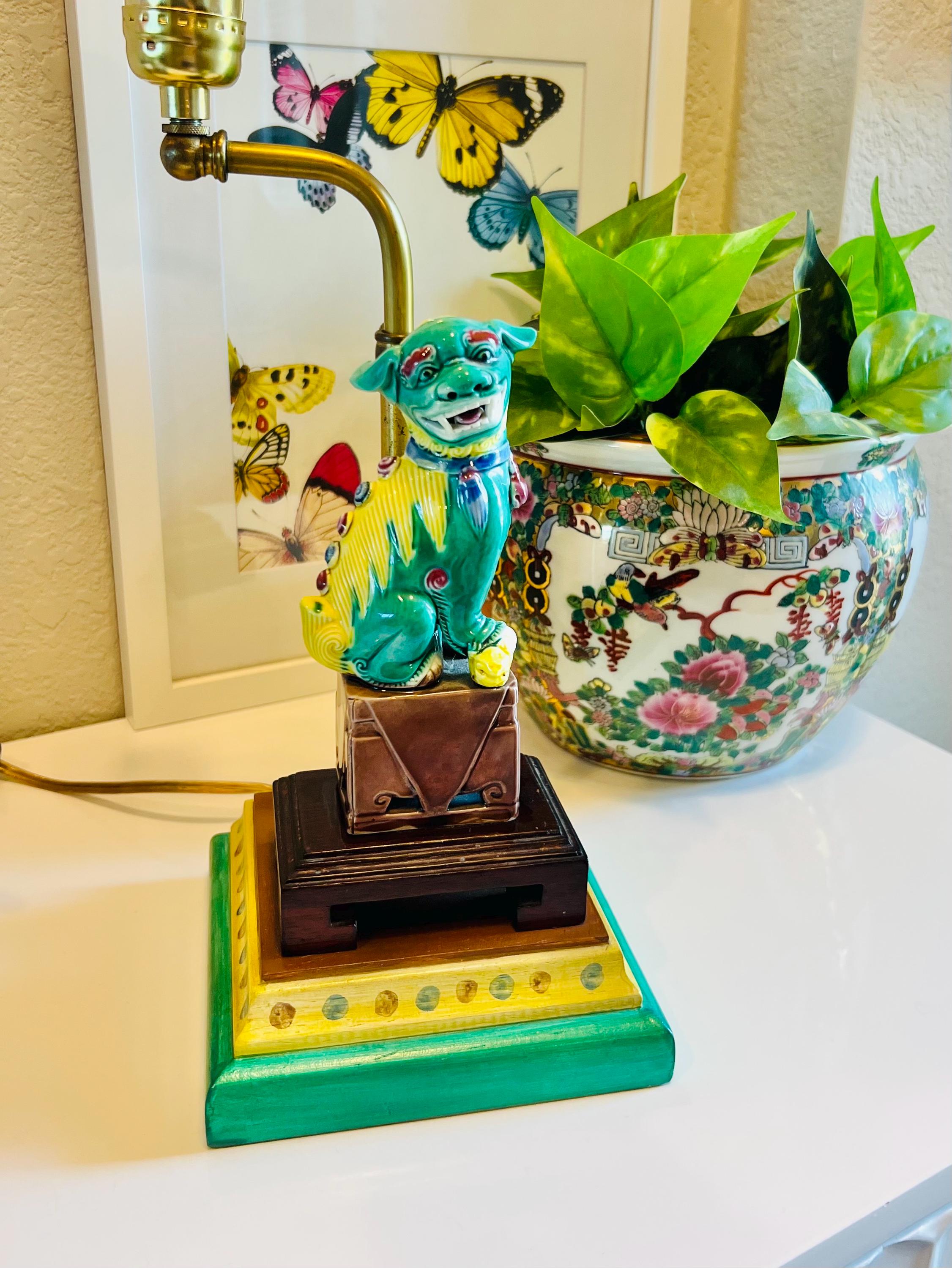 Vintage Dog Lamp - Etsy