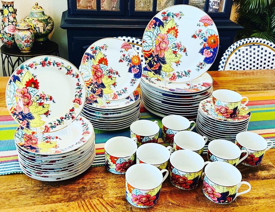 Large Variety of Tobacco Leaf China Dinner Plates Salad Etsy