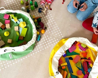 Swoop Toy Storage Bag for LEGOs - MEDIUM size