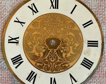 Mid century Syroco clock face