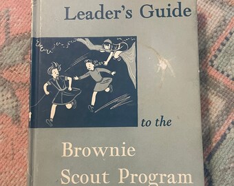 Girl Scouts of America-1950 Brownie Leader Guide book