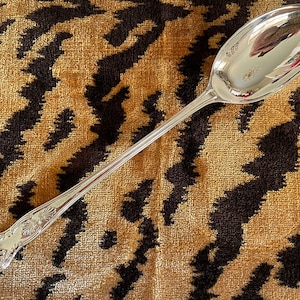 Towle silver plate serving spoon