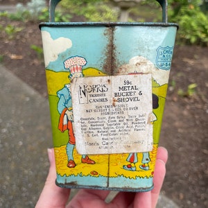 Tin Litho Sand Pails - Etsy
