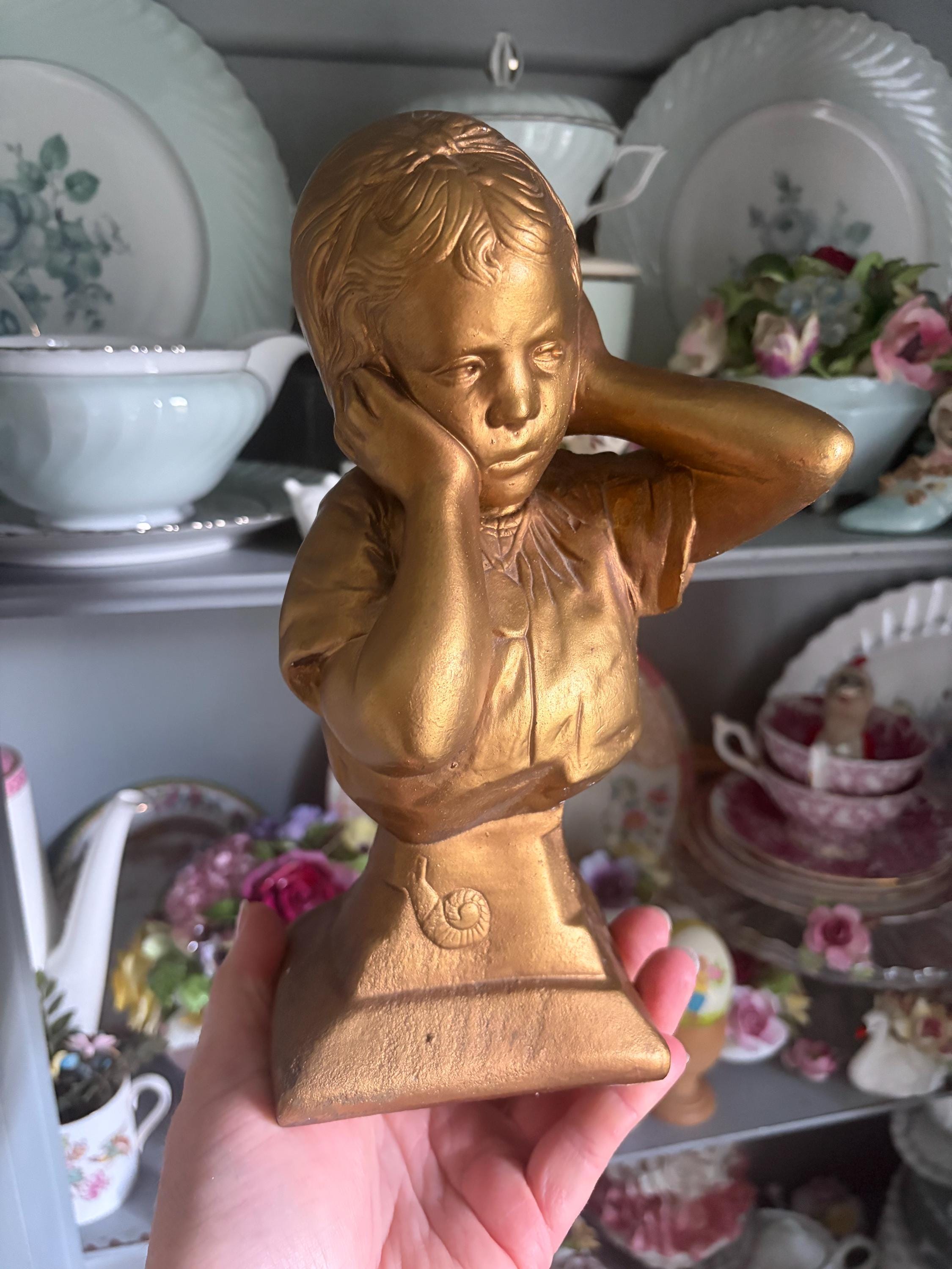 Esco Chalkware Statues - Etsy