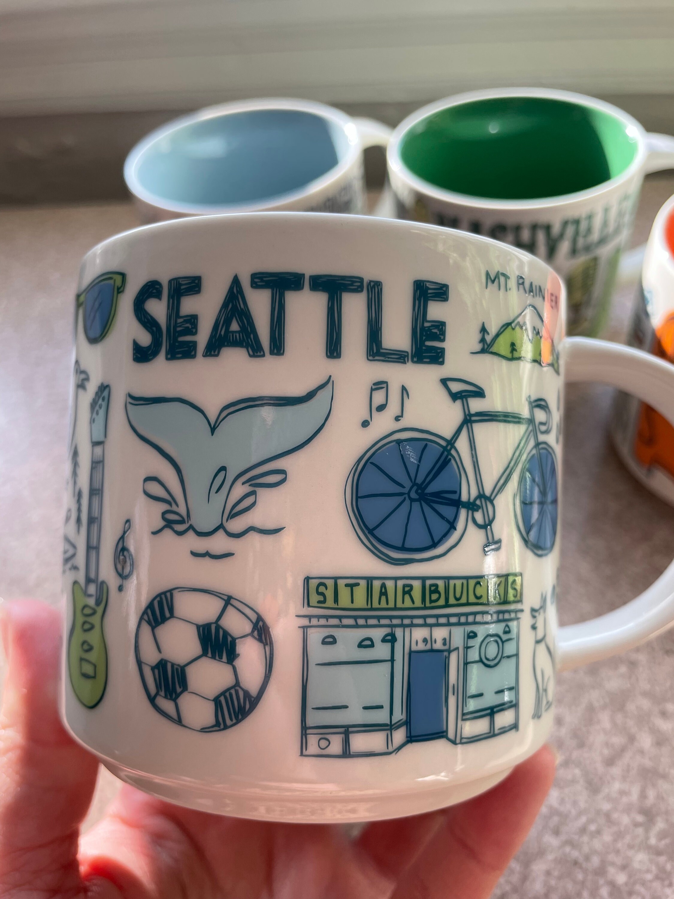 Starbucks Been There Mug-seattle - Etsy