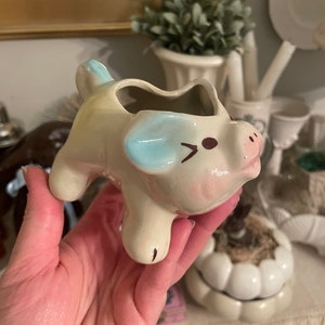 Vintage Shawnee piggy planter