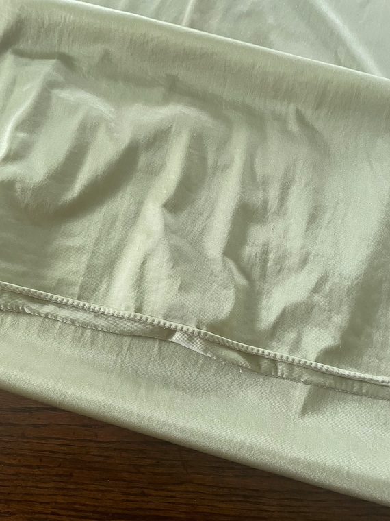 Vintage Vanity Fair celadon green nightgown - image 8