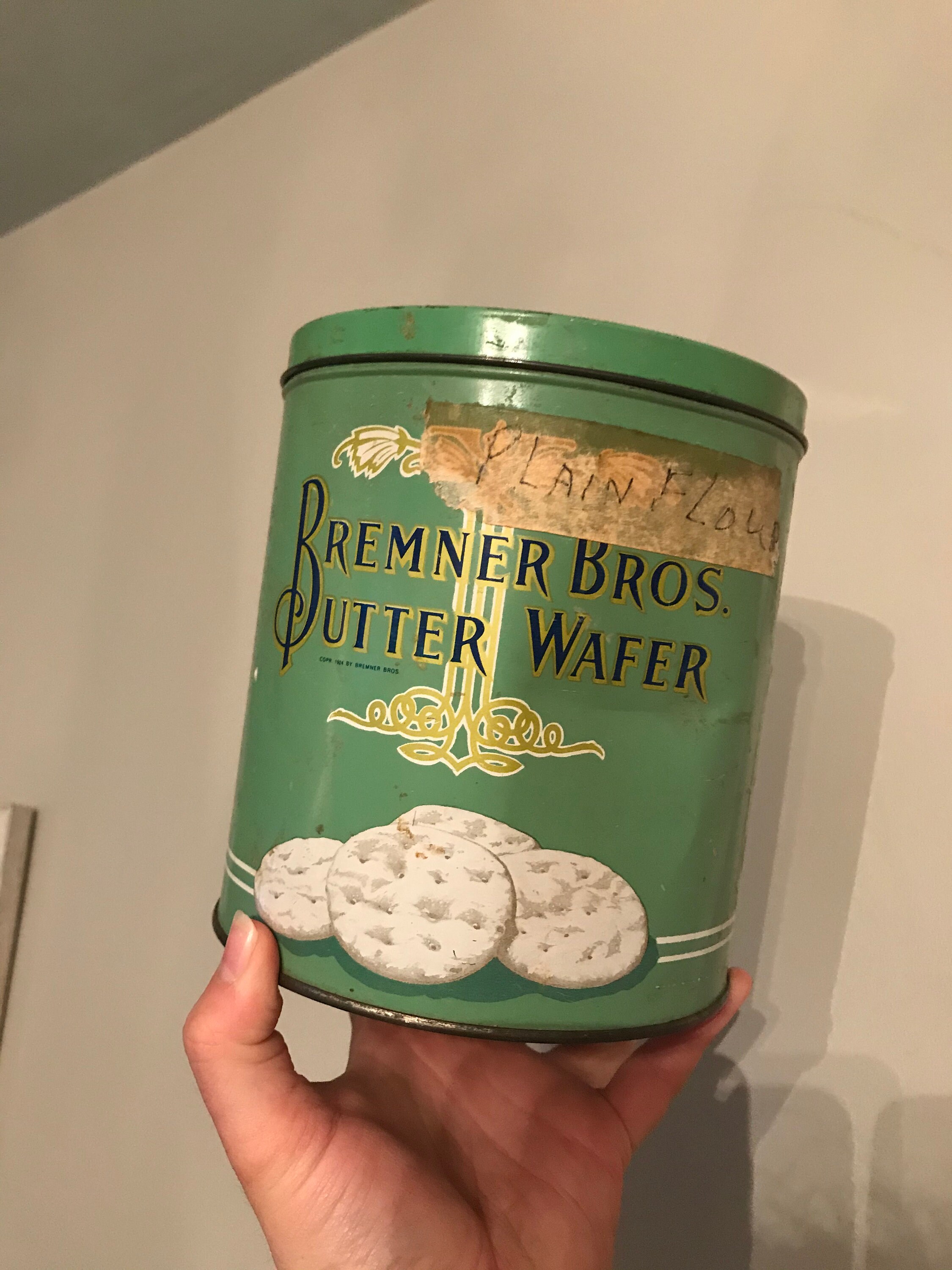 Vintage Bremner Brothers Biscuit Tins2 Tins Etsy