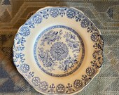 Copeland Aesthetic Blue and White transferware platter