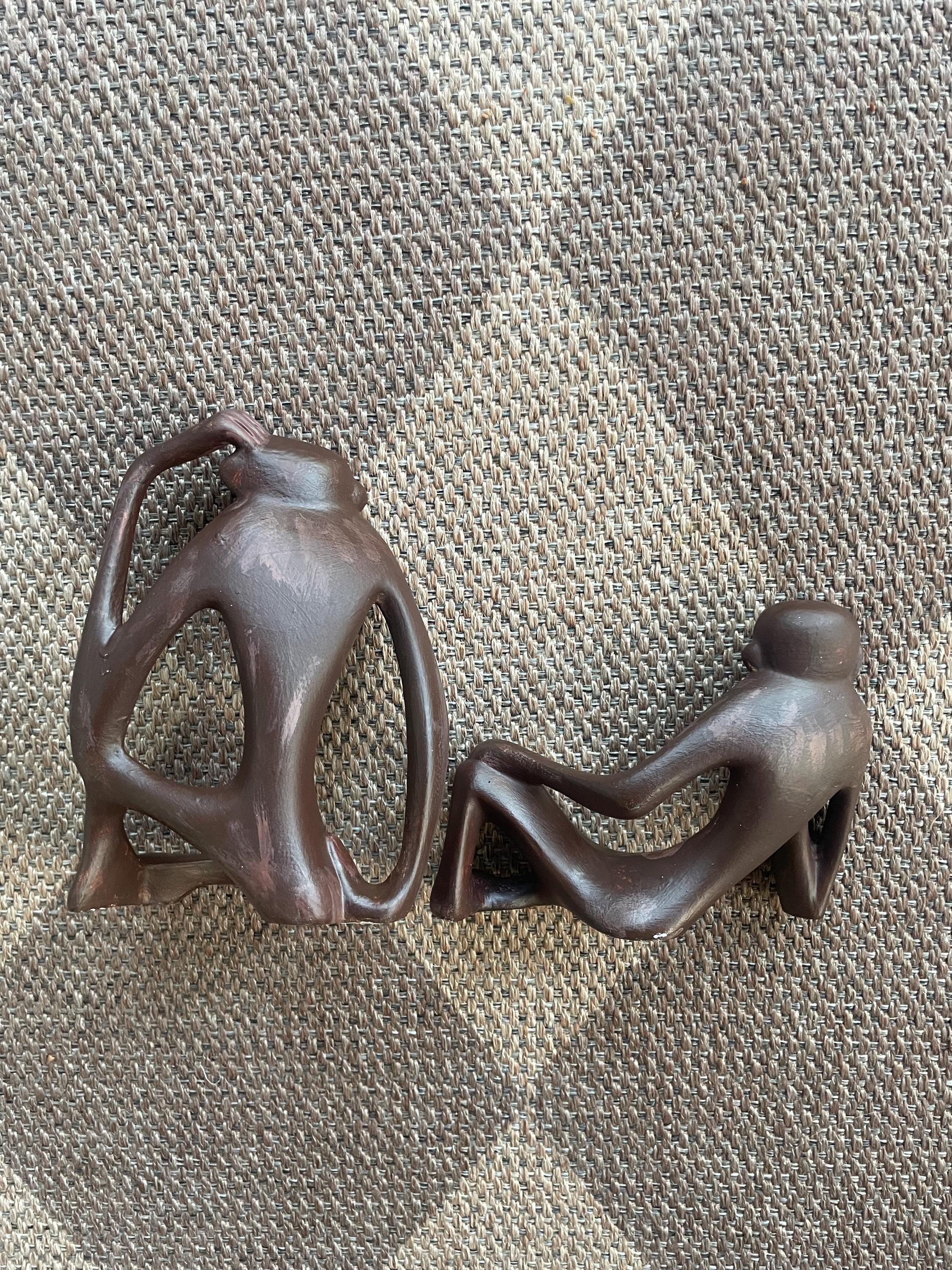 カメルーン ブル族 儀式 猿 木彫り アンティーク カメルーン ブル族 儀式 猿 木彫り アンティーク - メルカリ