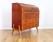Desk or Secretary to cylinder by Egon Ostergaard