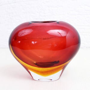 Murano glass vase