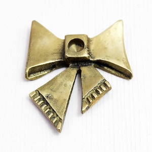 Brass candlestick of the 60s