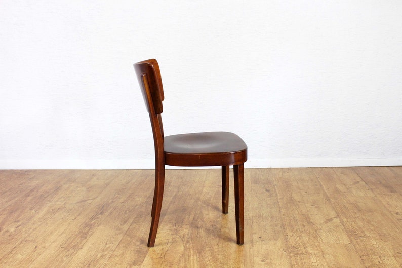 chaise bistrot max ernst haefeli pour horgenglarus 1926 | etsy