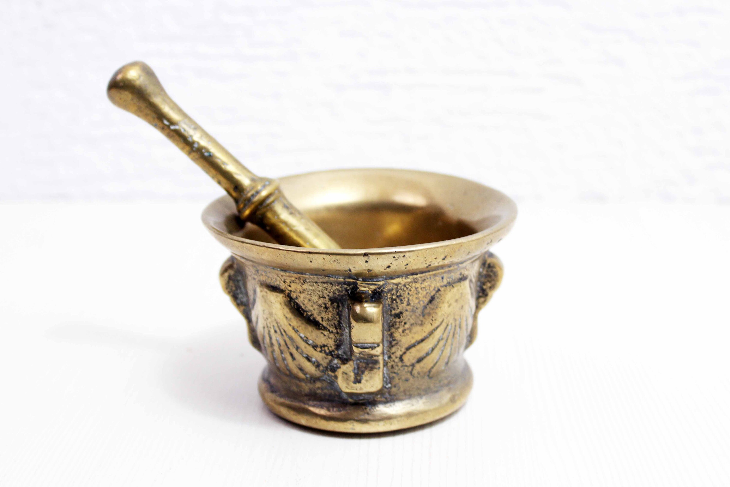 Mortier en Bronze Ancien