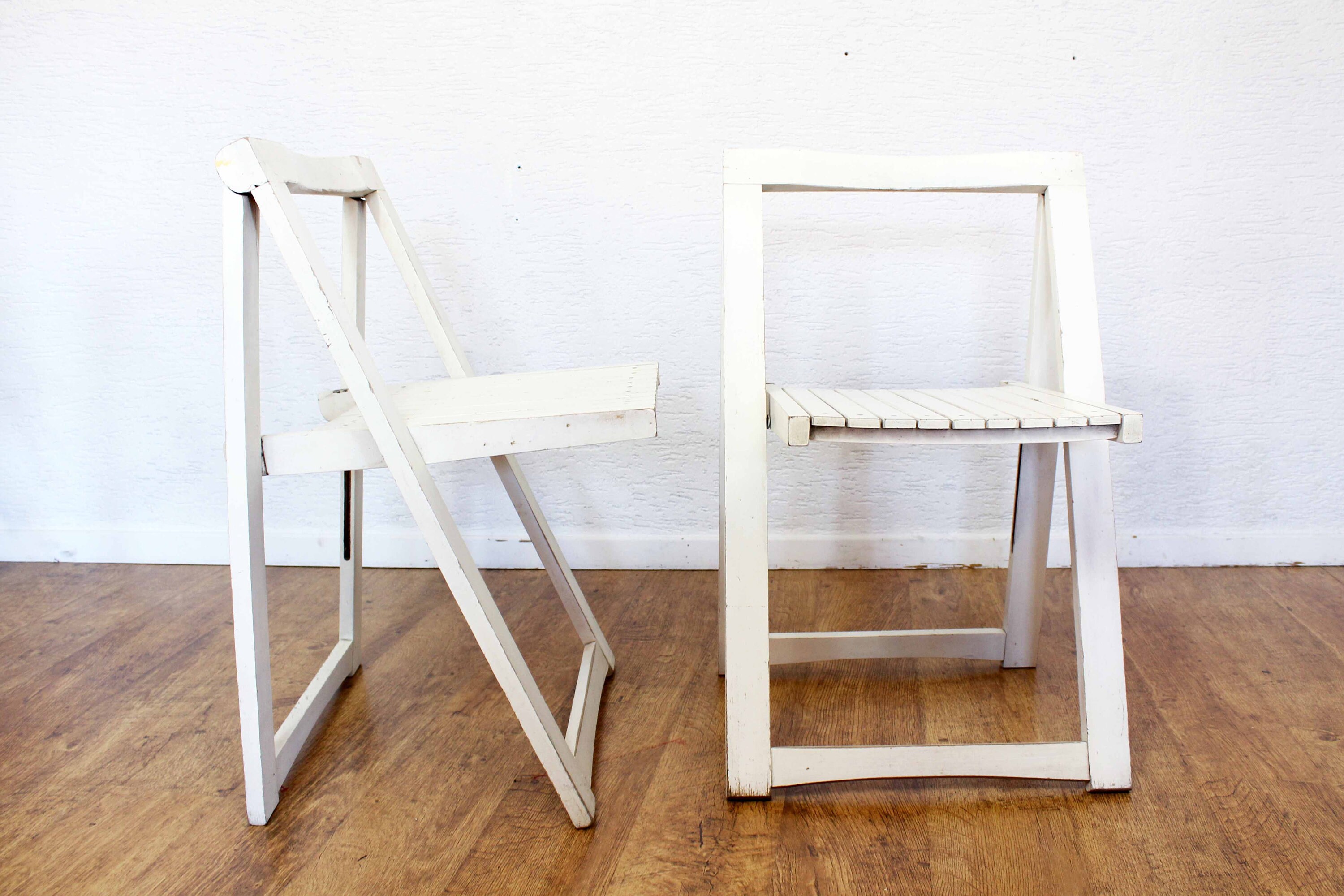 Paire De Chaises Pliantes