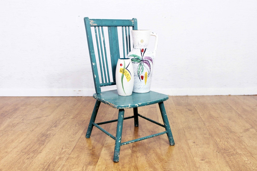 Vintage Wooden Children's Chair From the 1950s. Etsy