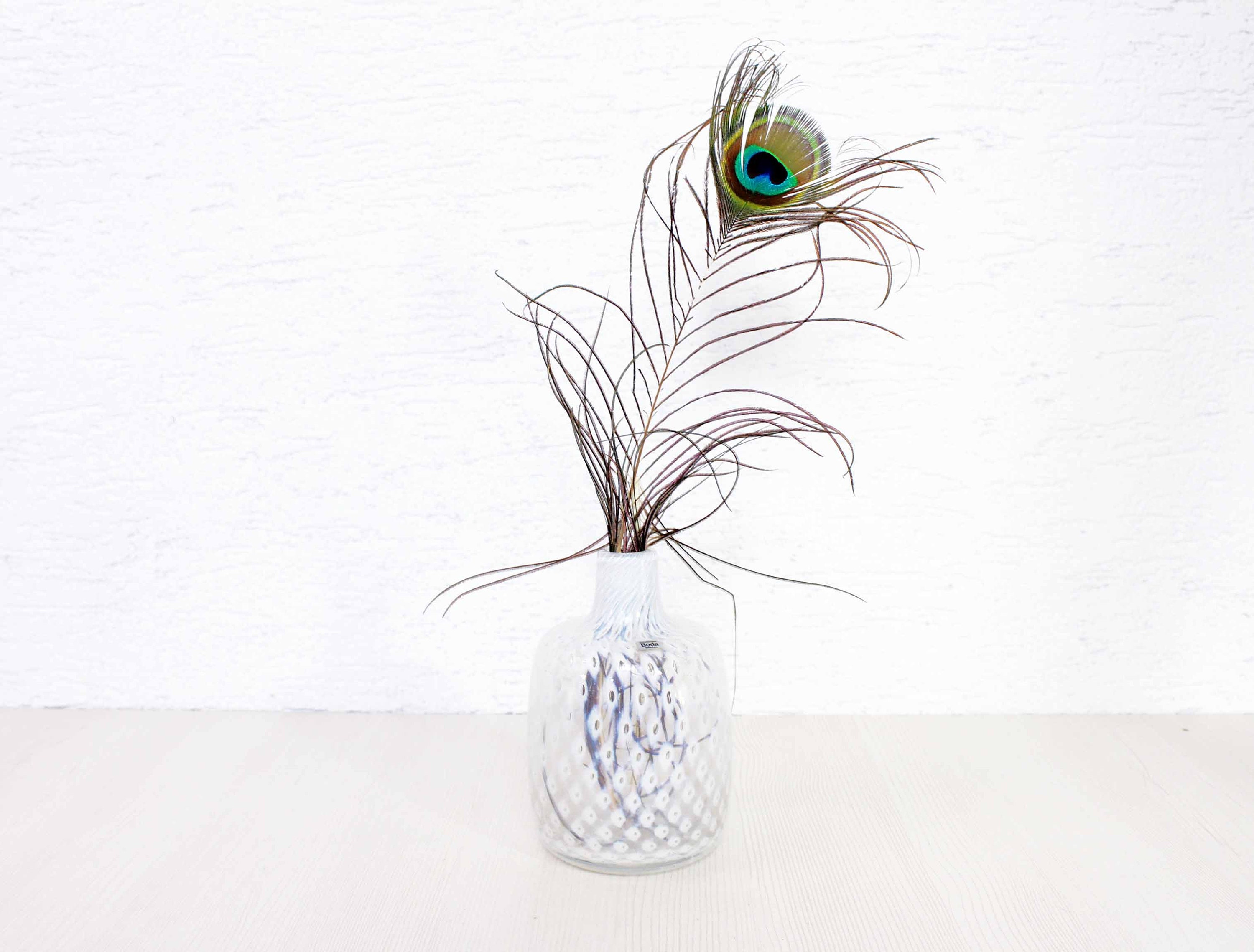 Vase Kosta Boda Par Bertil Vallien