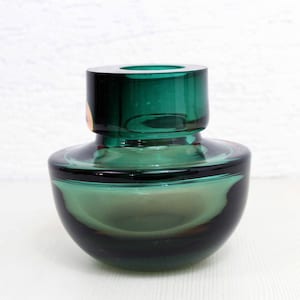 Italian Murano Glass Sommerso vase, 1970s Murano Vase