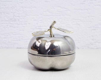 Bonbonniere, silver metal box 1950