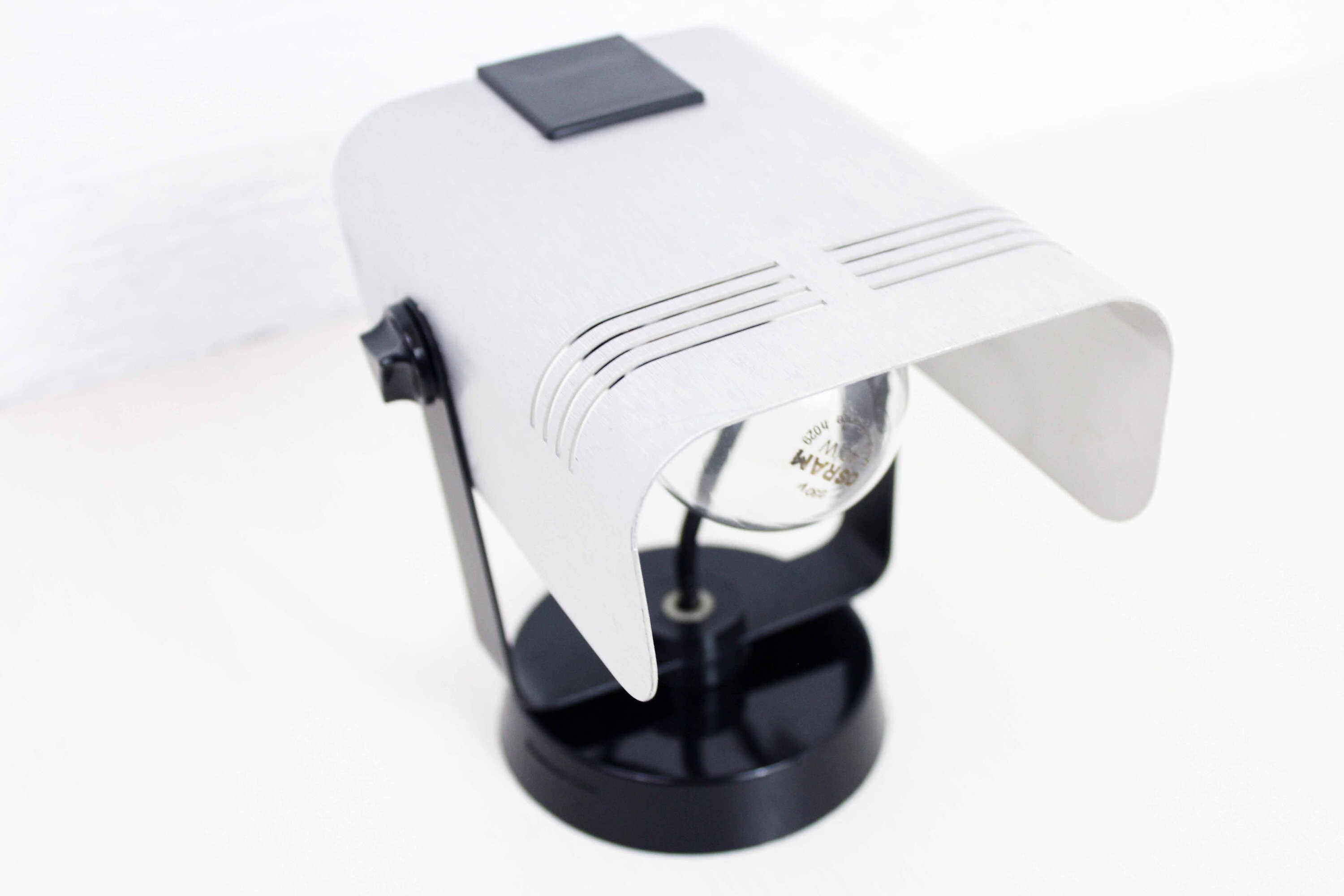 Applique Targetti Sankey en Aluminium Années 60/70