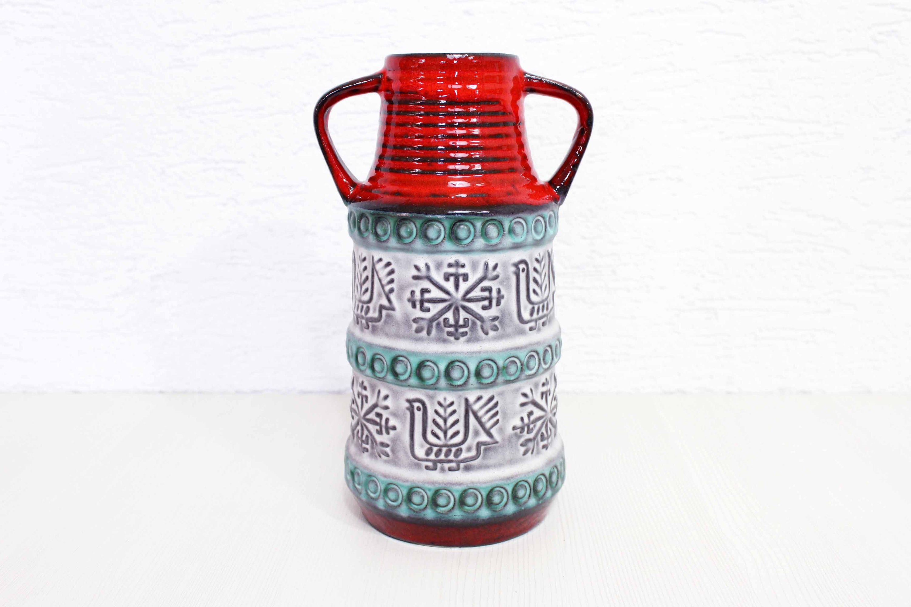 Vase west germany Années