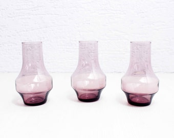 Set of 3 Scandinavian 1960s vases