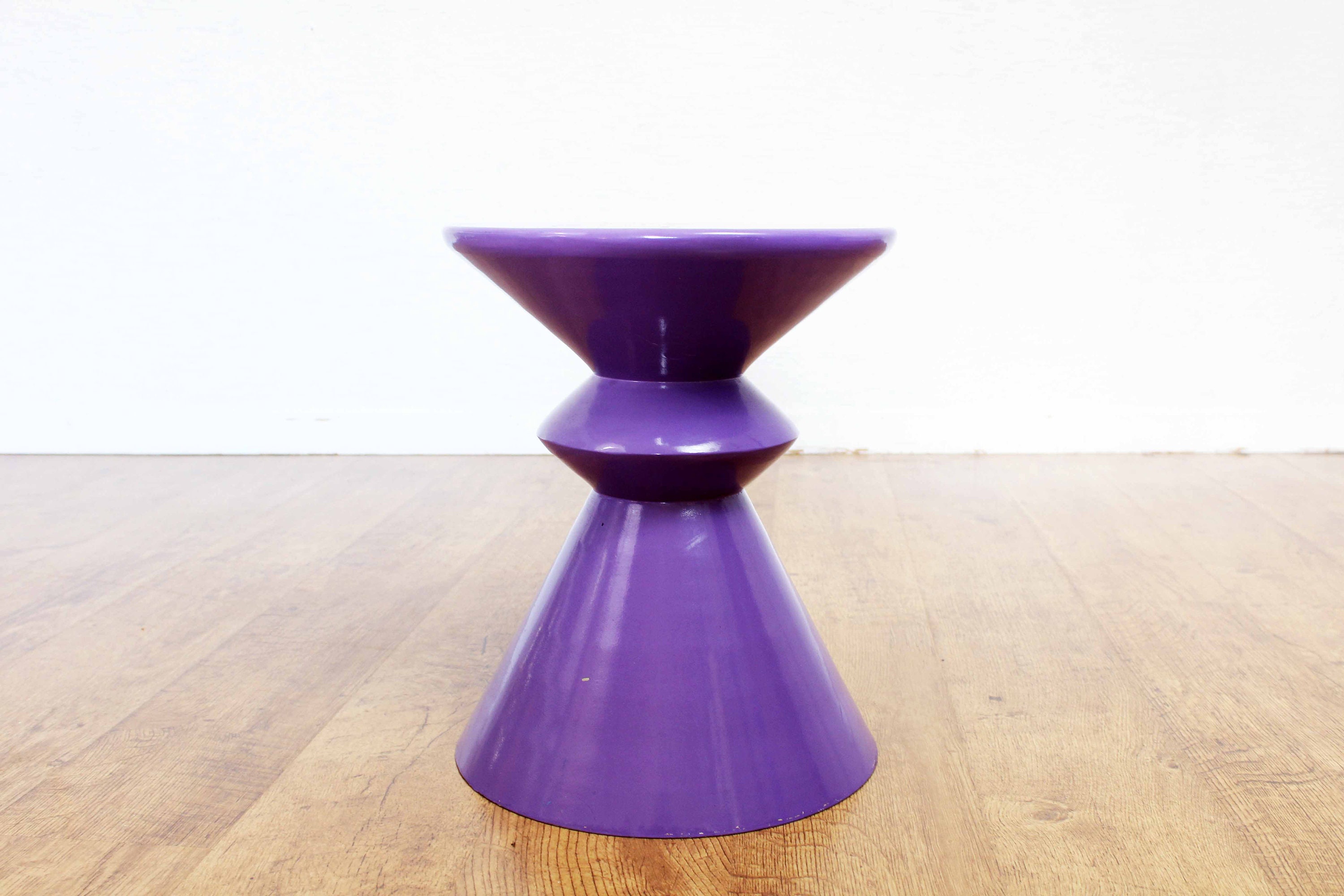 Tabouret Space Age en Fonte d'aluminium Style Ettore Sottsass