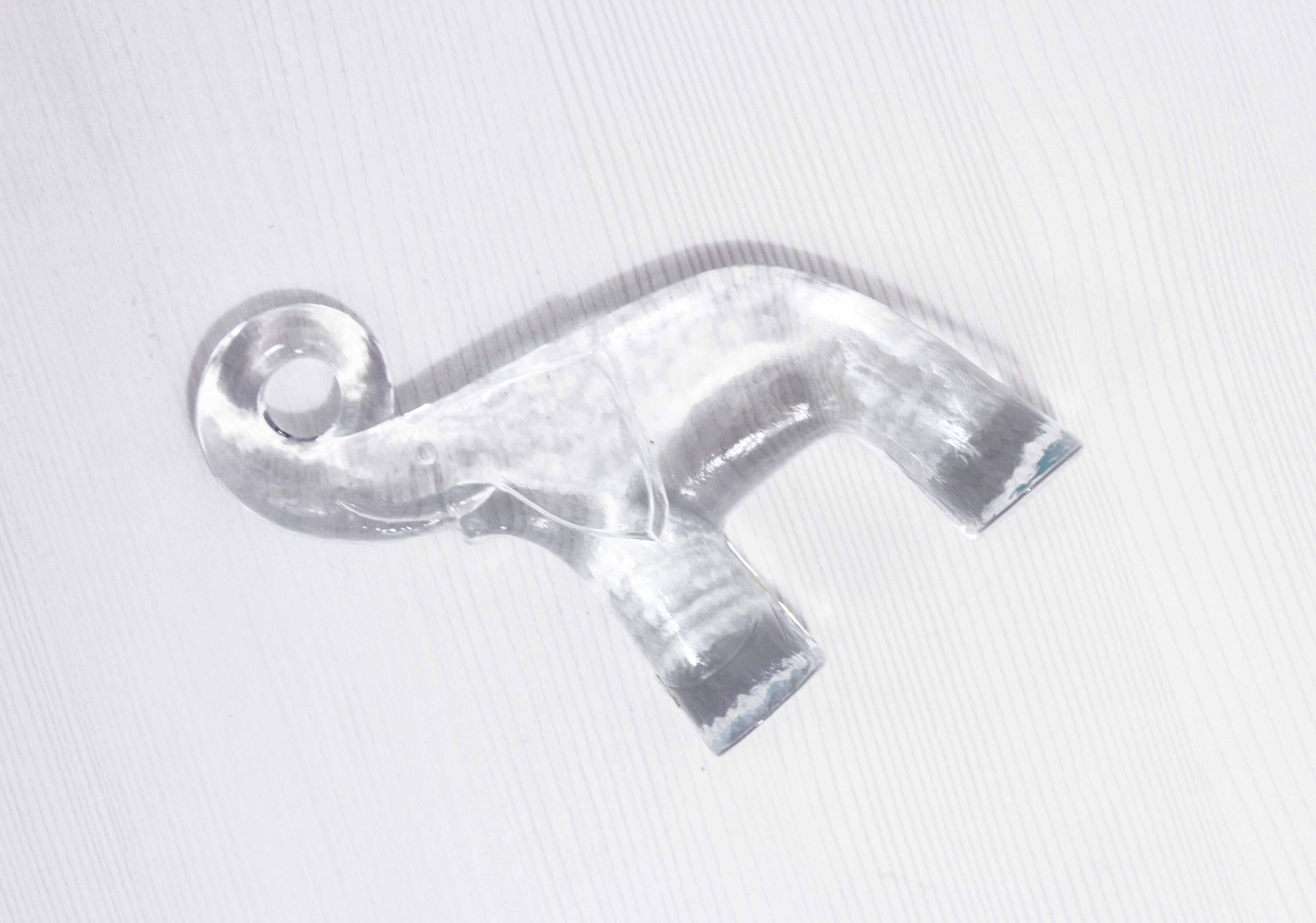 Presse Papier Éléphant Par Erik Höglund Pour Kosta Boda